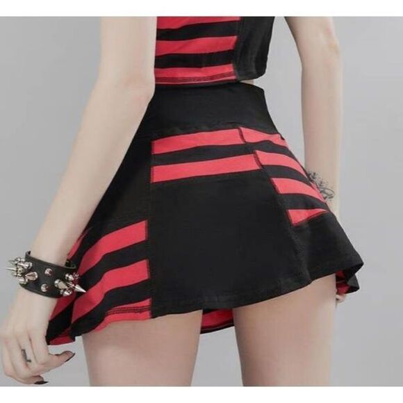 Widow Beautiful Oblivion Patchwork Skirt - Picture 4 of 5